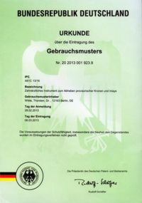 Gebrauchsmuster Patent