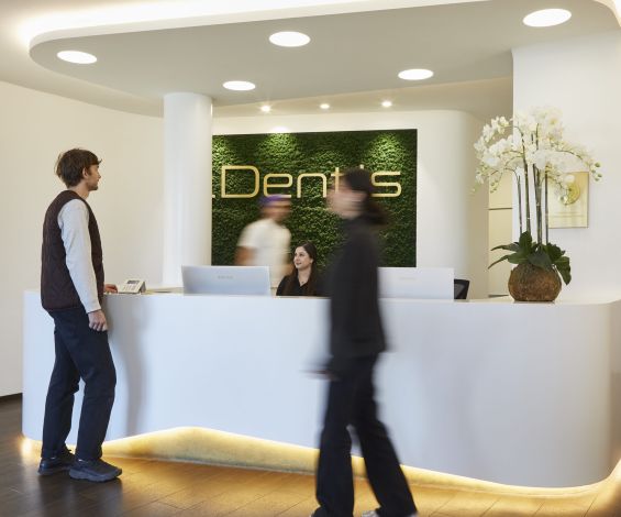 Praxisempfang iDentis - Patientenaufnahme