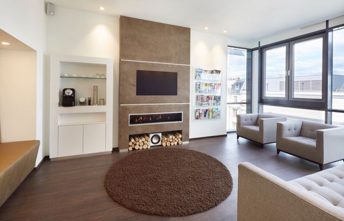 Wartebereich für höchsten Patientenkomfort bei iDentis